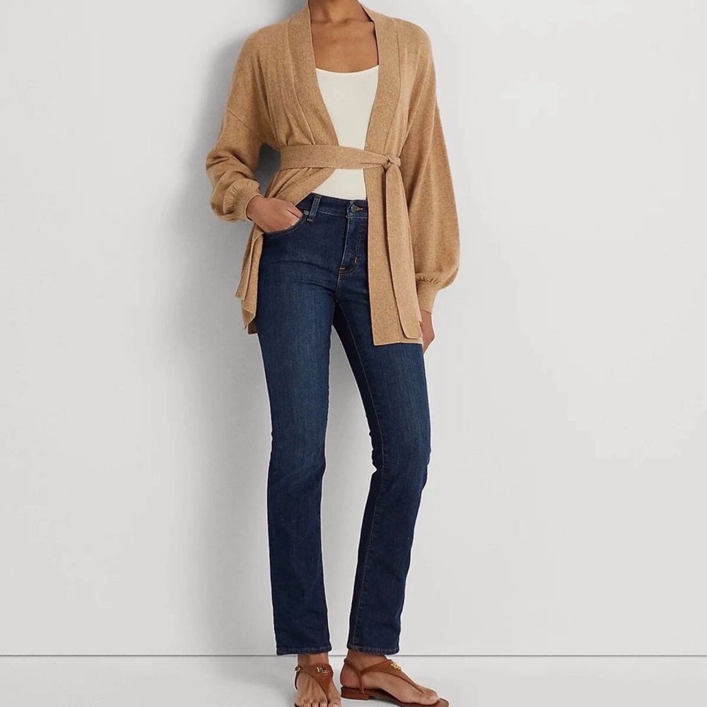 Ralph Lauren super stretch straight leg jeans. Size 6